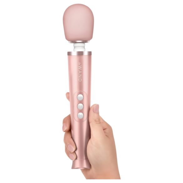 Le Wand Petite - vibromasseur de luxe compact - rose doré