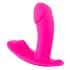 SMILE - Vibromasseur culotte à distance rechargeable - silicone rose