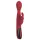 You2Toys - Vibromasseur point G pulsant rotatif chauffant - silicone rouge