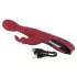 You2Toys - Vibromasseur point G pulsant rotatif chauffant - silicone rouge