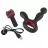 You2Toys - stimulateur prostate vibrant rotatif chauffant - silicone noir