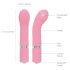 Pillow Talk Racy - vibromasseur point G fin rechargeable - silicone rose