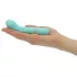 Pillow Talk Racy - vibromasseur point G rechargeable étroit - turquoise