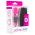 PalmPower - mini wand vibrant de poche - rose et noir
