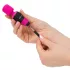 PalmPower - mini wand vibrant de poche - rose et noir