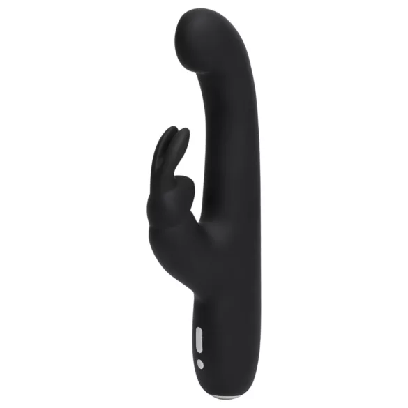 Happyrabbit - Vibro G-spot fin mince - silicone noir