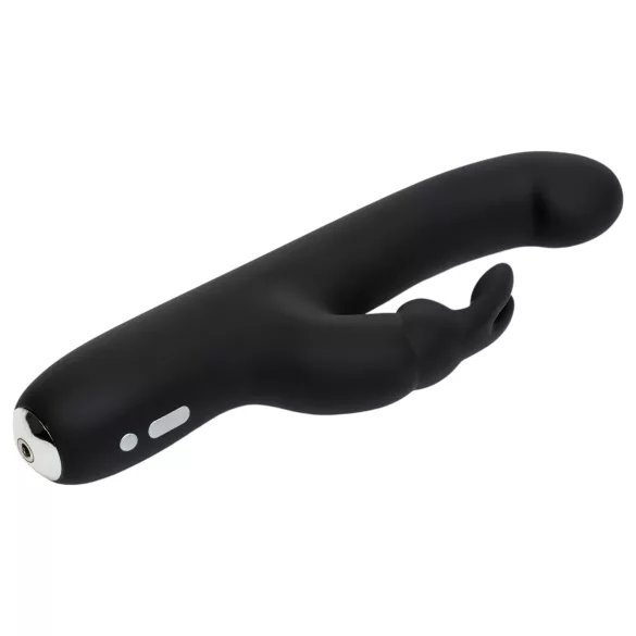 Happyrabbit - Vibro G-spot fin mince - silicone noir
