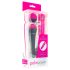 Baguette magique PalmPower - massager vibrant avec powerbank (rose-gris)