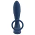 You2Toys - Plug anal vibrant prostate avec anneau pénis - silicone bleu