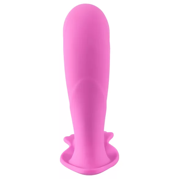 SMILE - vibromasseur culotte télécommandé rechargeable - point G - rose
