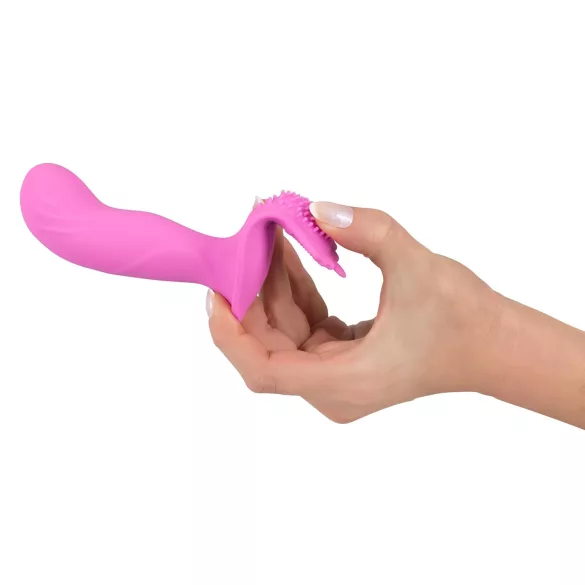 SMILE - vibromasseur culotte télécommandé rechargeable - point G - rose