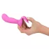 SMILE - vibromasseur culotte télécommandé rechargeable - point G - rose