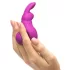 Happyrabbit - Stimulateur clitoridien lapin - vibration - silicone violet