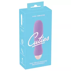 Cuties - vibromasseur mini rechargeable - silicone violet