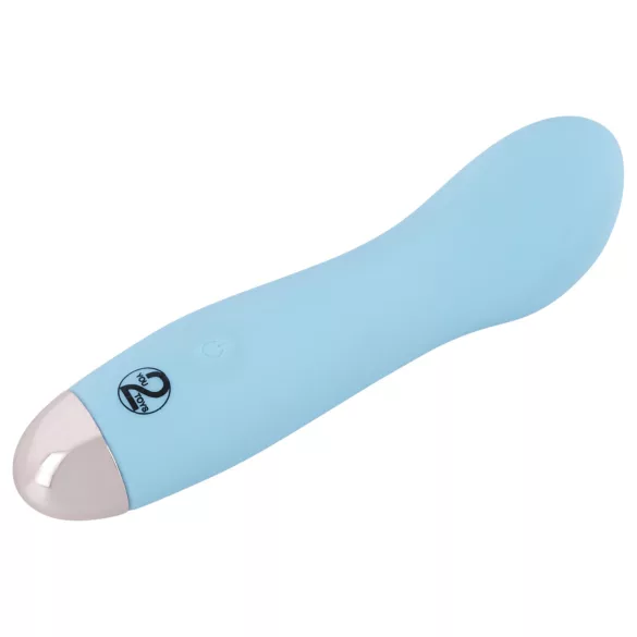 Cuties Mini Blue - vibromasseur point G rechargeable - silicone turquoise