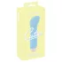 Cuties Mini Blue - vibromasseur point G rechargeable - silicone turquoise