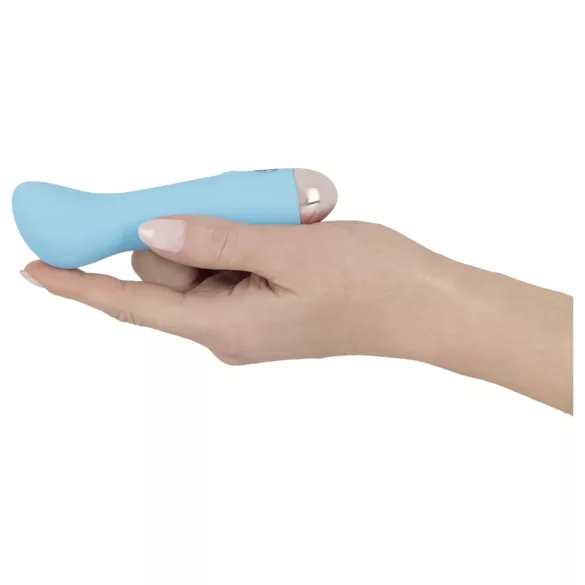 Cuties Mini Blue - vibromasseur point G rechargeable - silicone turquoise