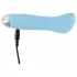Cuties Mini Blue - vibromasseur point G rechargeable - silicone turquoise