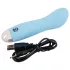 Cuties Mini Blue - vibromasseur point G rechargeable - silicone turquoise
