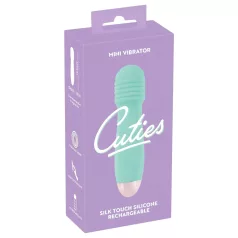 Cuties - mini wand masseur vibrant rechargeable - vert