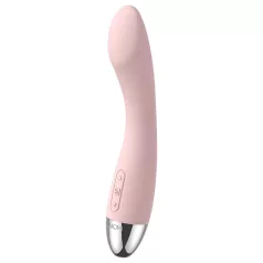   Svakom Amy - vibromasseur point G rechargeable - silicone rose
