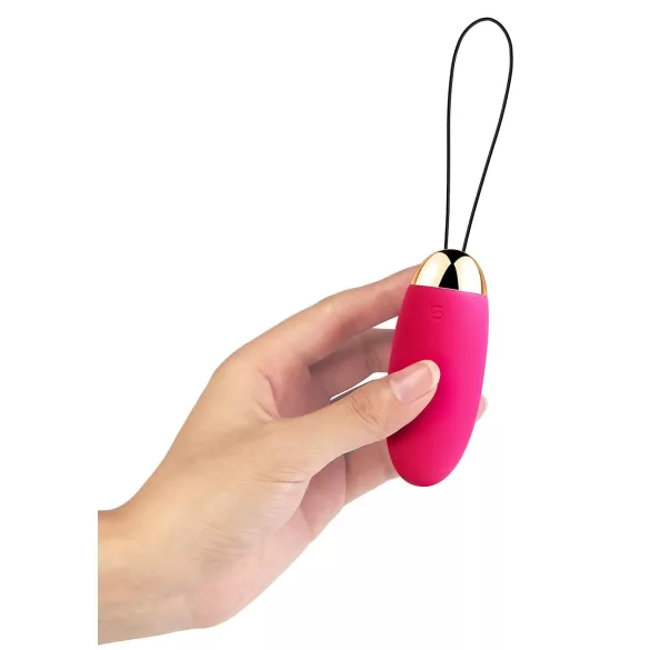 Svakom Elva - œuf vibrant télécommandé rechargeable - silicone rouge