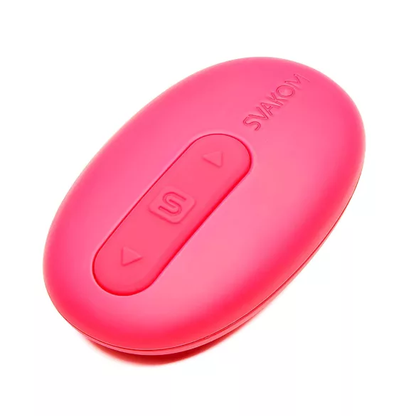 Svakom Elva - œuf vibrant télécommandé rechargeable - silicone rouge