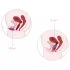 Svakom Elva - œuf vibrant télécommandé rechargeable - silicone rouge
