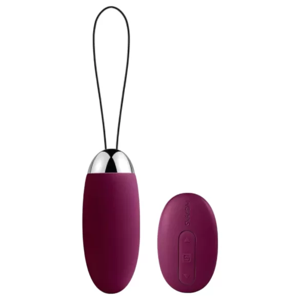 Svakom Elva - œuf vibrant télécommandé rechargeable - violet
