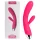 Svakom Angel - vibromasseur rabbit chauffant étanche - silicone rouge