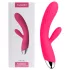 Svakom Angel - vibromasseur rabbit chauffant étanche - silicone rouge
