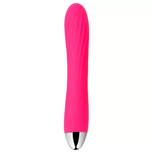 Svakom Angel - vibromasseur rabbit chauffant étanche - silicone rouge