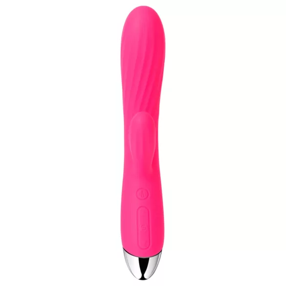 Svakom Angel - vibromasseur rabbit chauffant étanche - silicone rouge