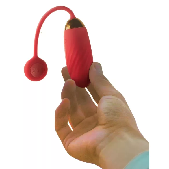 Svakom Ella - œuf vibrant télécommandé - silicone rouge