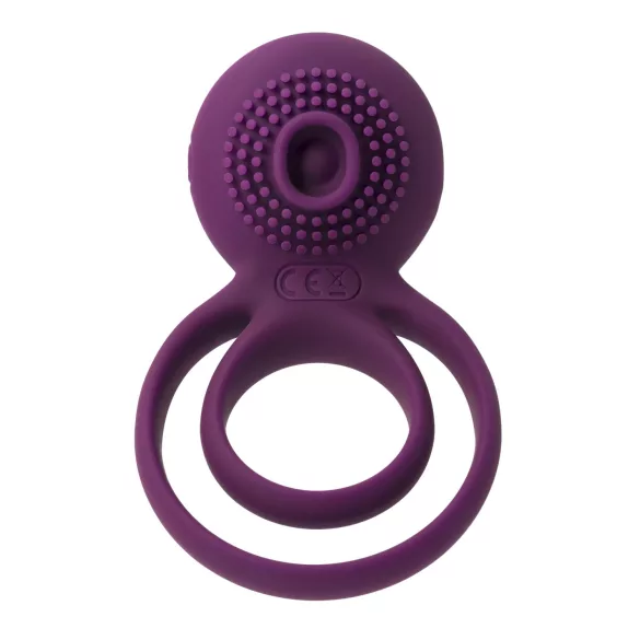 Svakom Tammy - anneau pour pénis et testicules vibrant rechargeable - violet