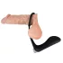 Black Velvets - plug anal vibrant avec cockring - silicone noir