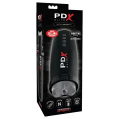  PDX Elite - masturbateur automatique mouvement va-et-vient aspiration - noir