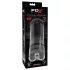 PDX Elite Extender Pro - vaginette avec succion et vibration rechargeable - noir