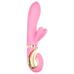   G-Vibe GRabbit - vibromasseur point G rechargeables 3 moteurs - rose