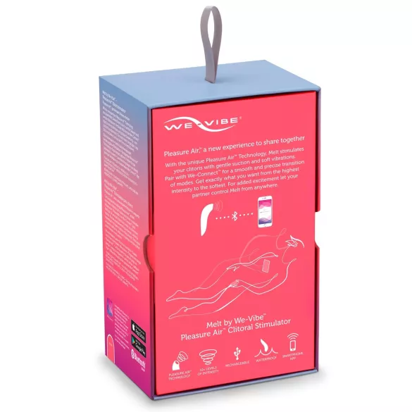 We-Vibe Melt - stimulateur clitoridien impulsions d'air (corail)