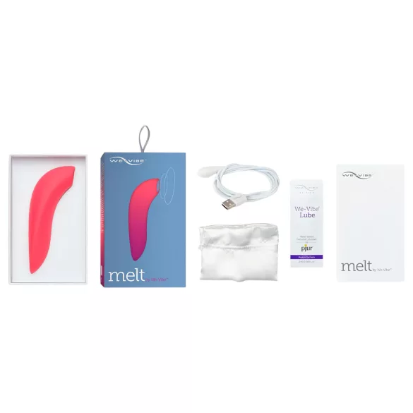 We-Vibe Melt - stimulateur clitoridien impulsions d'air (corail)
