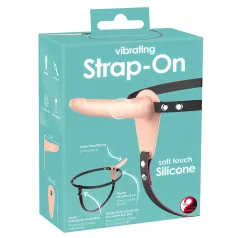   You2Toys - gode ceinture vibrante rechargeable - silicone chair