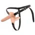 You2Toys - Strap-on - gode double à harnais (couleur chair)
