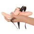 You2Toys - Strap-on - gode double à harnais (couleur chair)