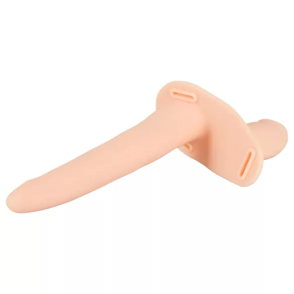 You2Toys - Strap-on - gode double à harnais (couleur chair)