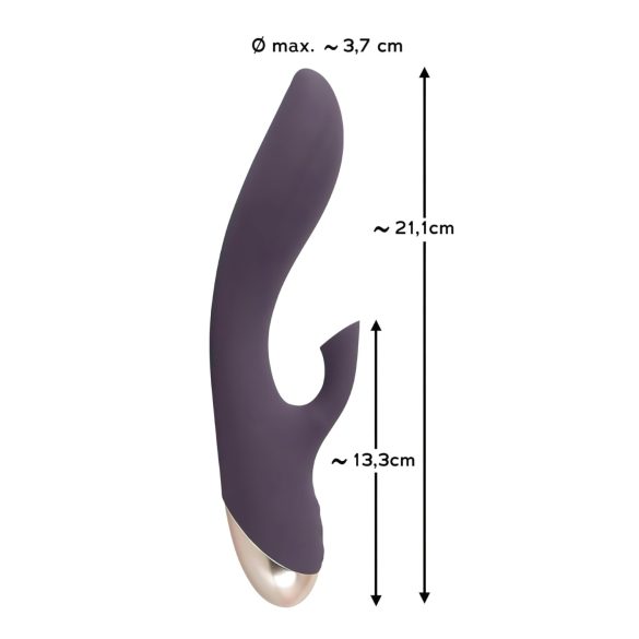 Javida - vibromasseur suceur clitoris étanche - silicone violet
