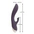 Javida - vibromasseur suceur clitoris étanche - silicone violet