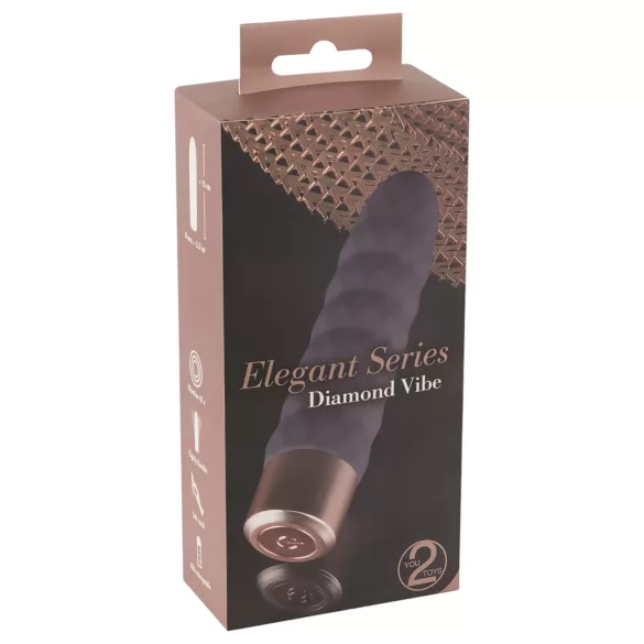You2Toys - Vibromasseur rechargeable élégant - violet
