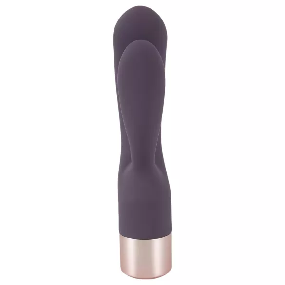 You2Toys Elegant Double - vibromasseur rabbit rechargeable - silicone violet