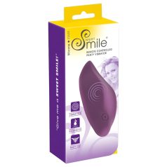   SMILE - vibromasseur clitoridien rechargeable - violet - culotte